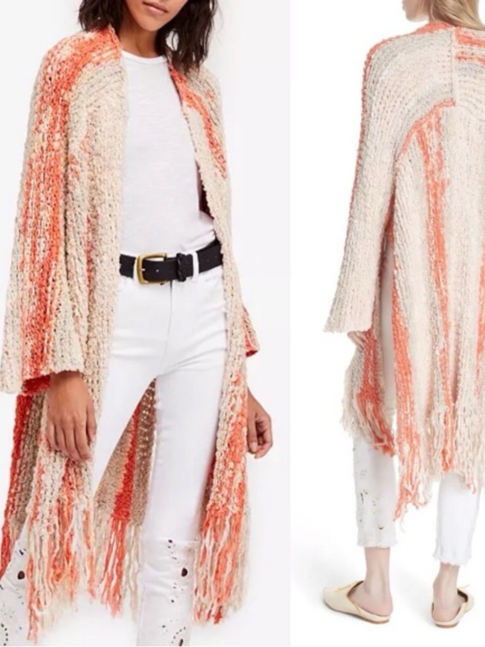 Free People Desert Daze Fringe Duster